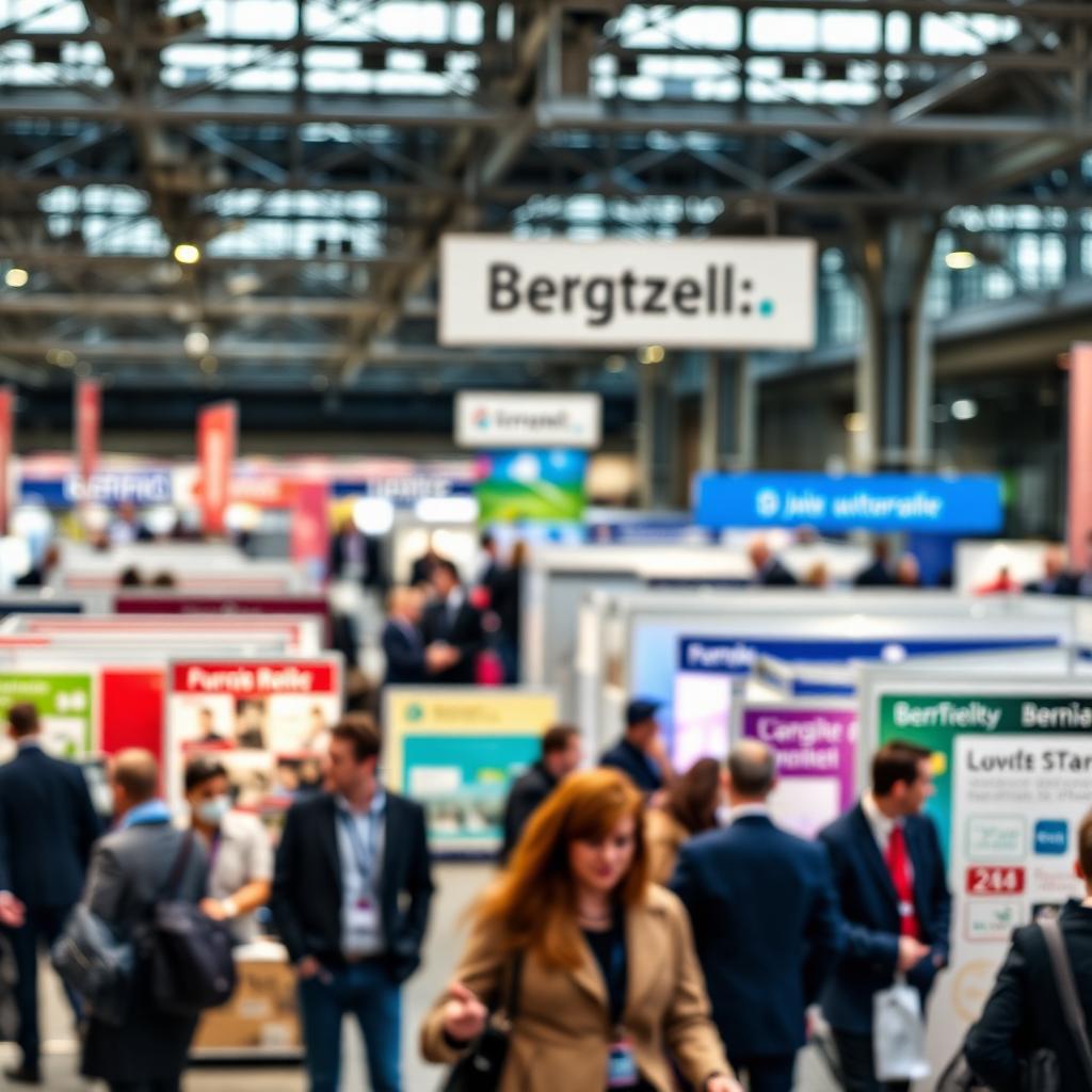 Pendler am Hauptbahnhof einer deutschen Großstadt während der Rushhour